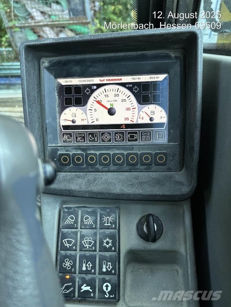 Yanmar B75W  휠 굴삭기