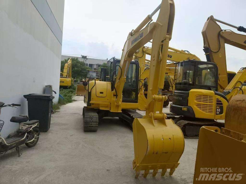Komatsu pc58 소형 굴삭기 7톤 미만