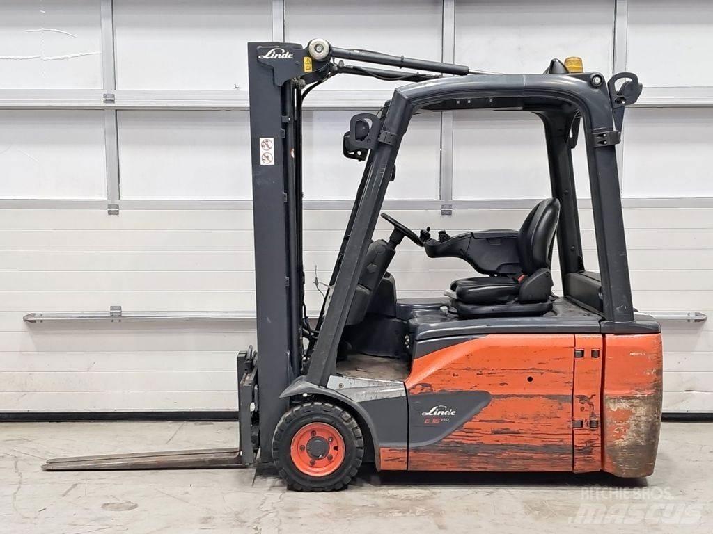 Linde E16L-02 전동 지게차