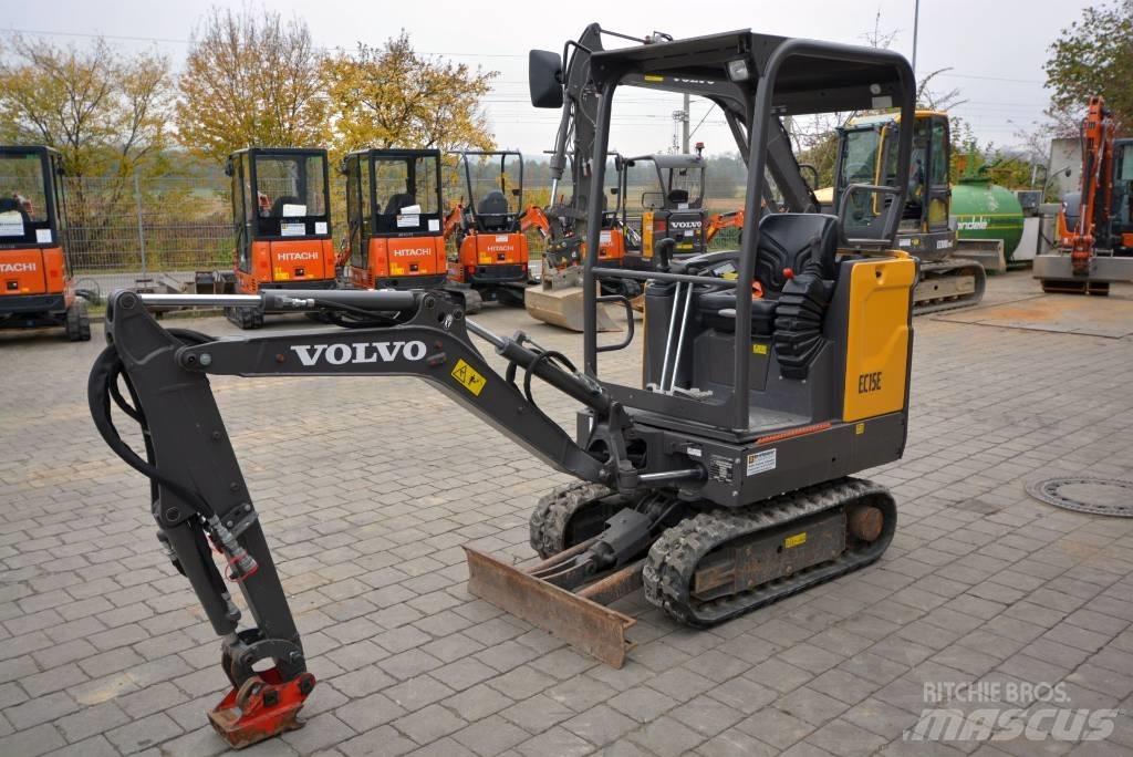 Volvo EC 15 E 소형 굴삭기 7톤 미만