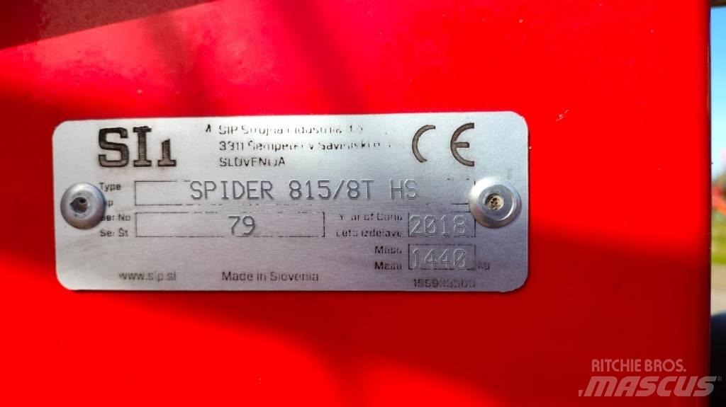 SIP SPIDER 815|8 T 갈퀴 및 테더