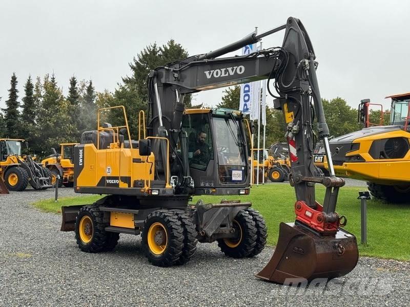 Volvo EW 160 E  휠 굴삭기