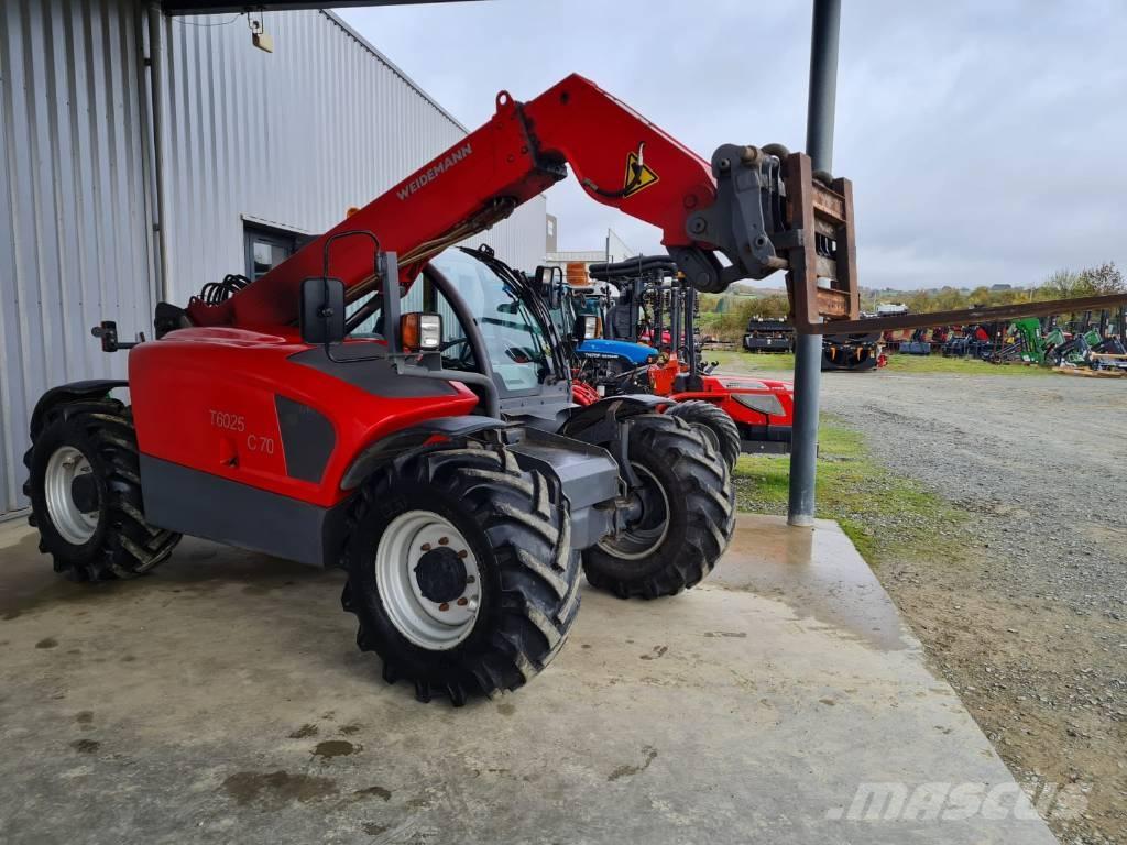 Weidemann T6025 텔러 핸들러