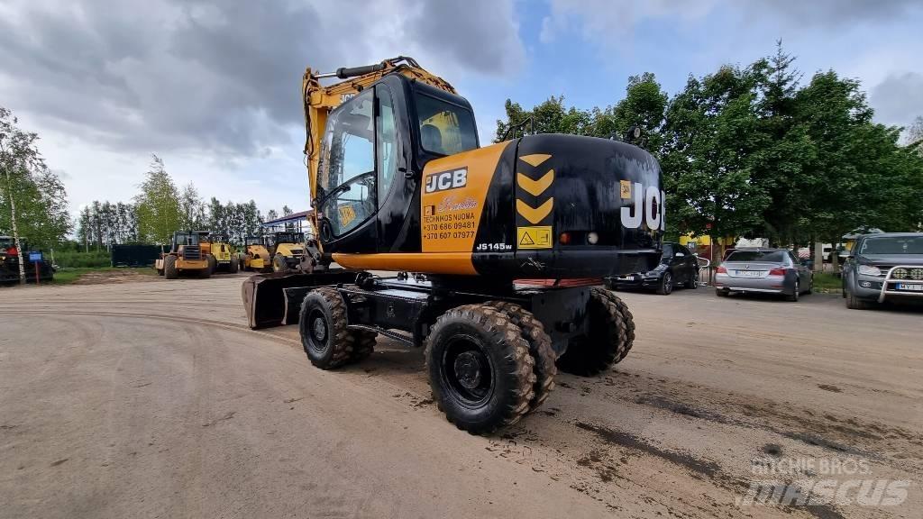 JCB 145W  휠 굴삭기