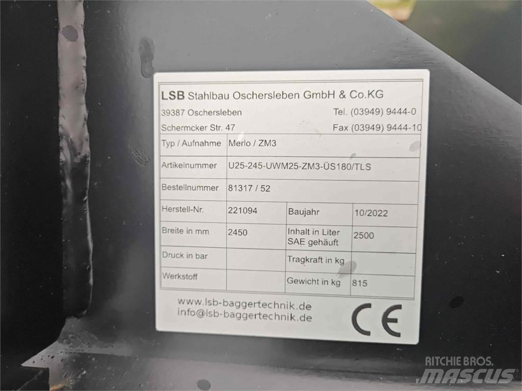 LSB U25-245 프론트 로더 부속품