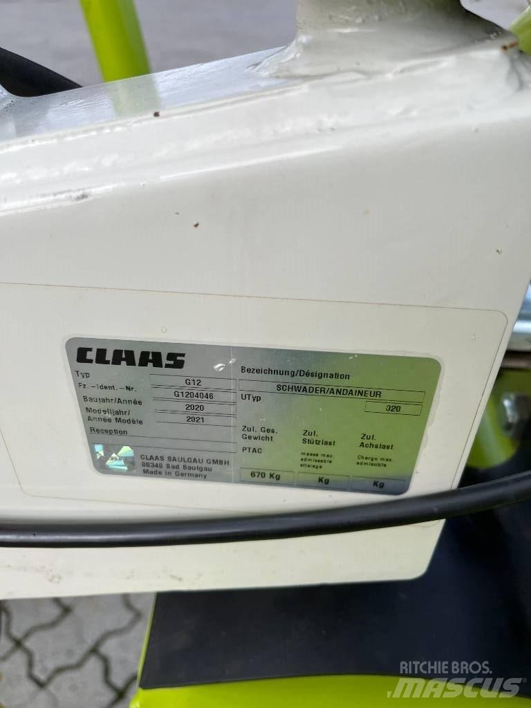 CLAAS Liner 450 갈퀴 및 테더