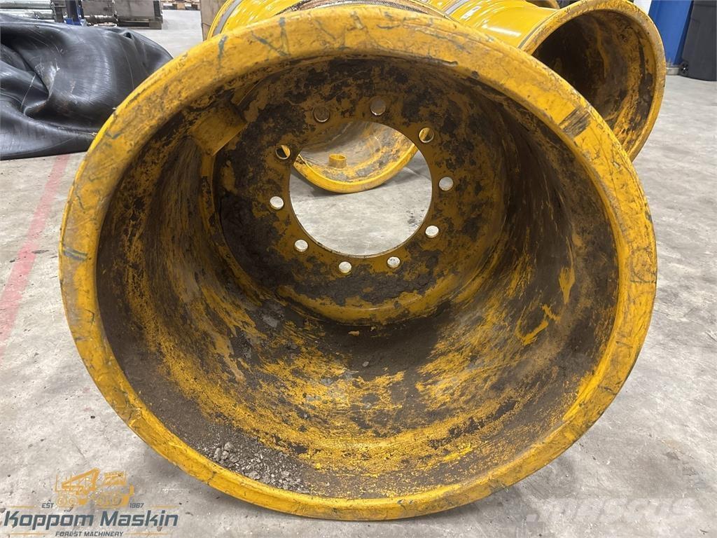 Rottne H8 24x26,5 타이어, 휠 및 림