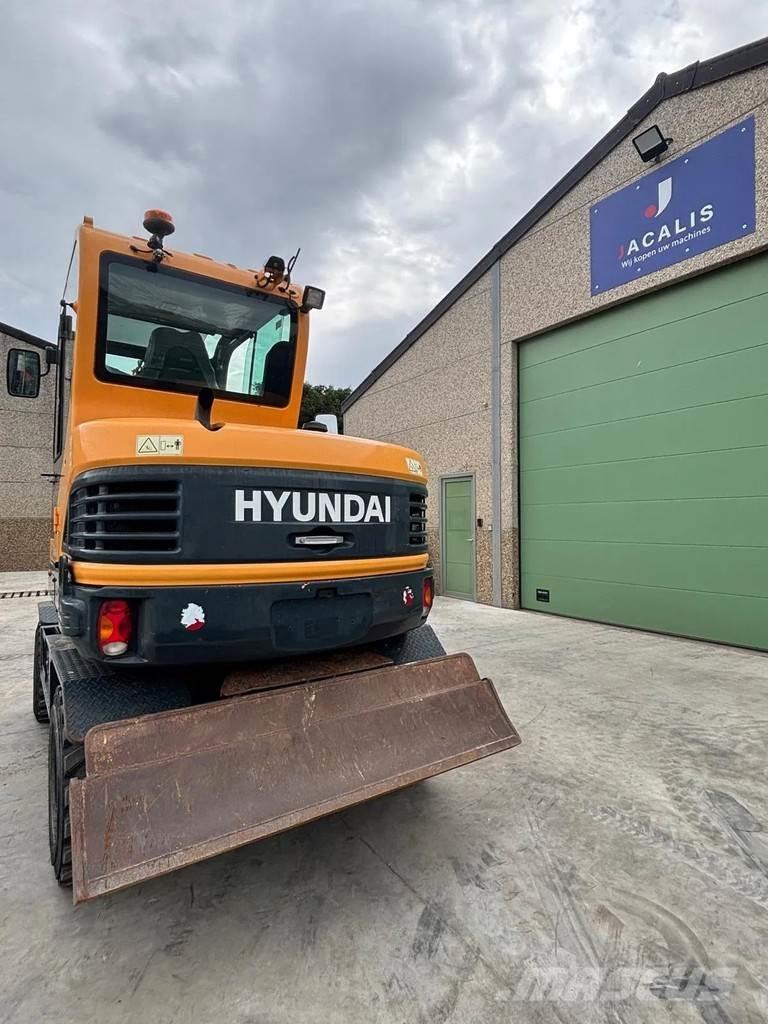 Hyundai R55W-9A  휠 굴삭기