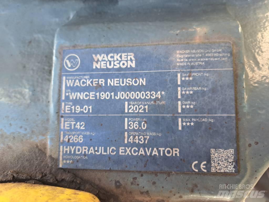 Wacker Neuson ET42 대형 굴삭기 29톤 이상