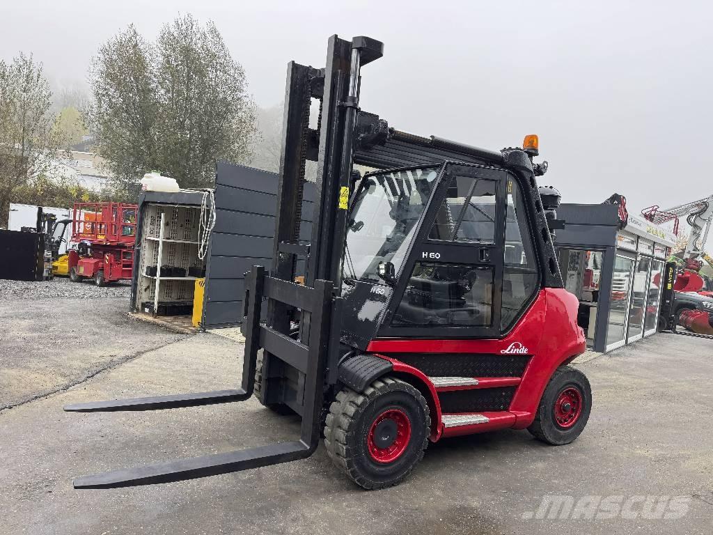 Linde H60D-03 디젤 지게차