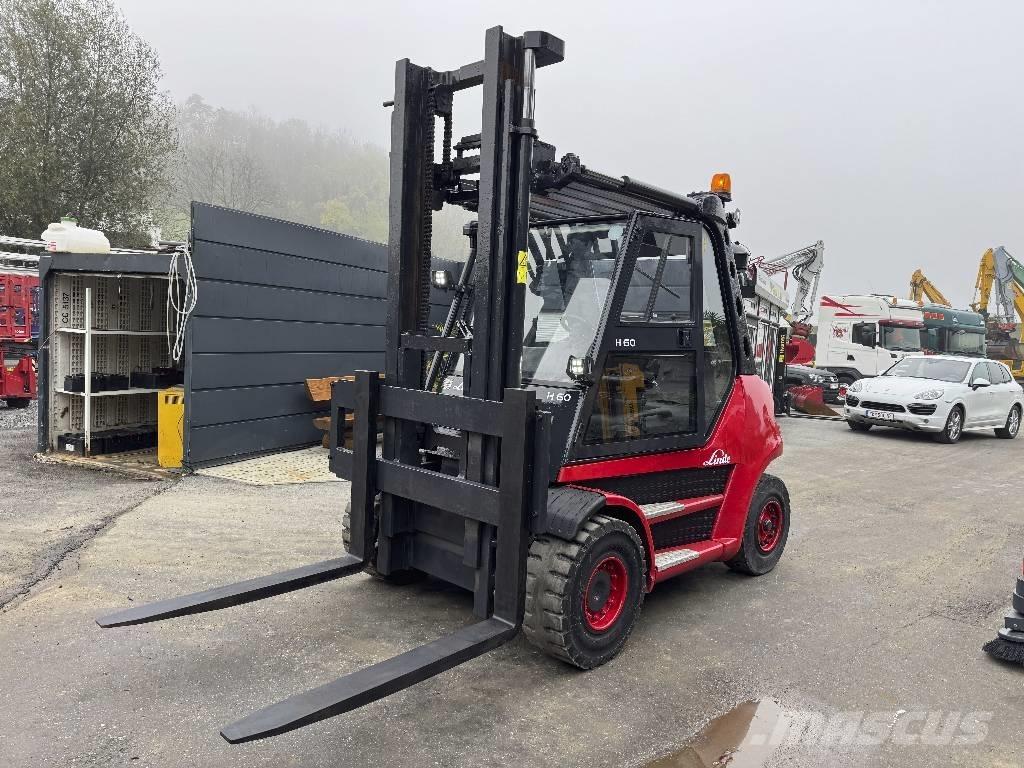 Linde H60D-03 디젤 지게차