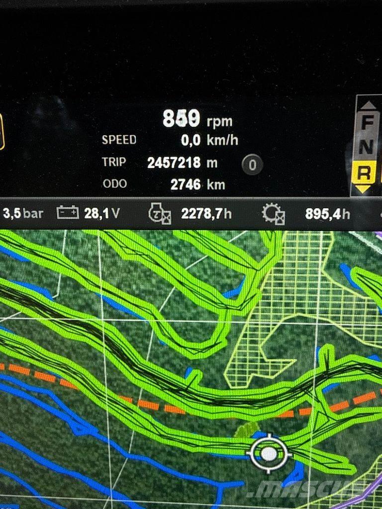 Ponsse Wisent 원목 포워더