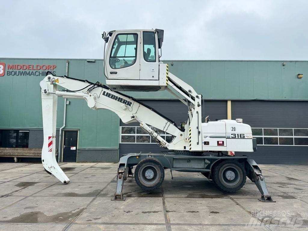 Liebherr A 316 폐기물/산업 처리기