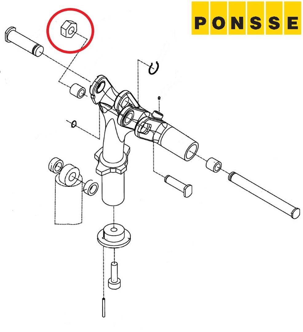 Ponsse 0008888 섀시 및 서스펜션