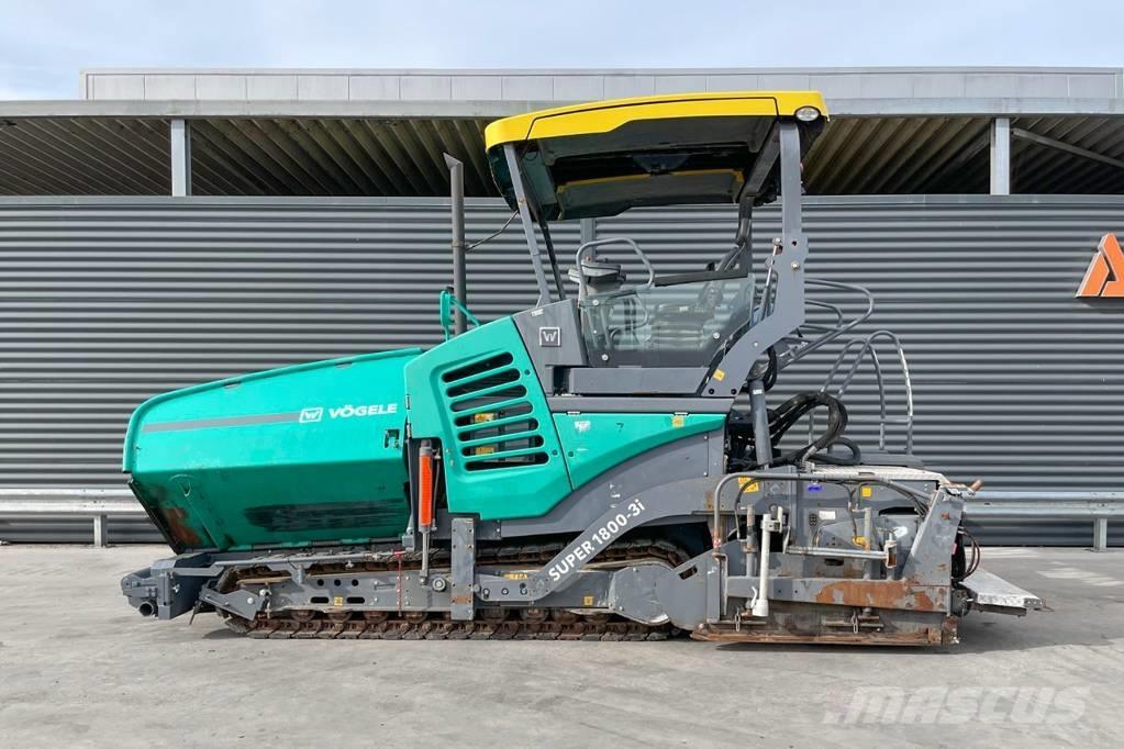 Vögele SUPER 1800-3I 아스팔트 포장장비