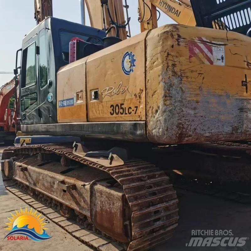Hyundai 305lc-7 대형 굴삭기 29톤 이상
