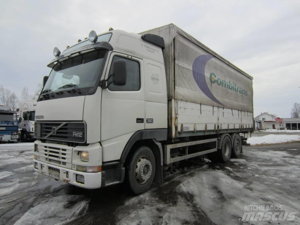 Volvo FH 12 6X2 4800 커튼사이더 트럭