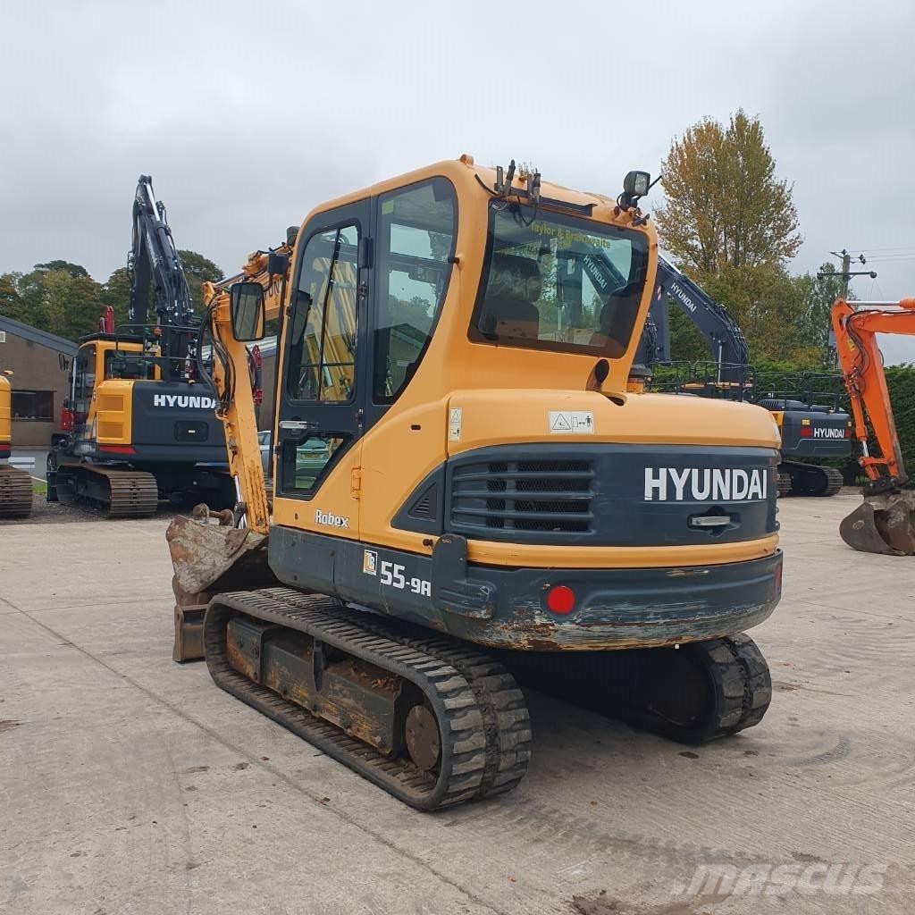 Hyundai R55 소형 굴삭기 7톤 미만