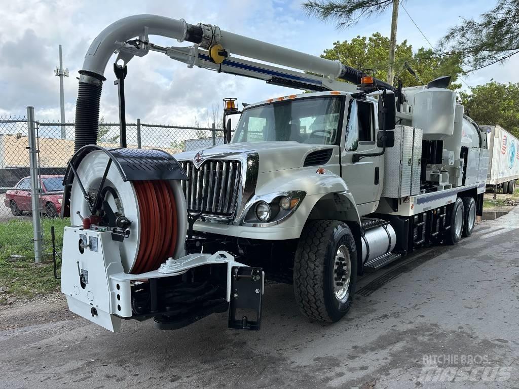 International 7500 콤비/진공 트럭