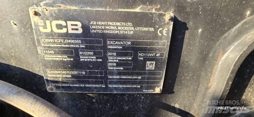 JCB 110 W Hydradig  휠 굴삭기