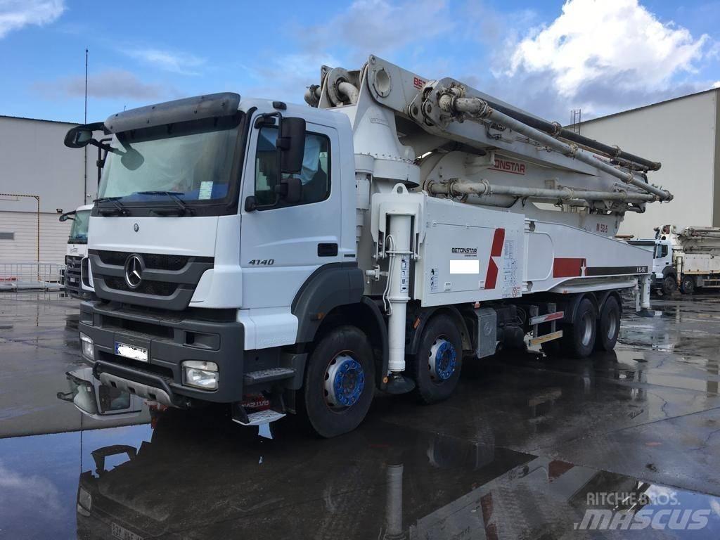 Betonstar 52M-5RZ 콘크리트 펌프카