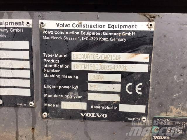 Volvo EWR 150 E  휠 굴삭기