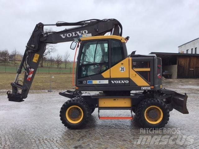 Volvo EWR 150 E  휠 굴삭기