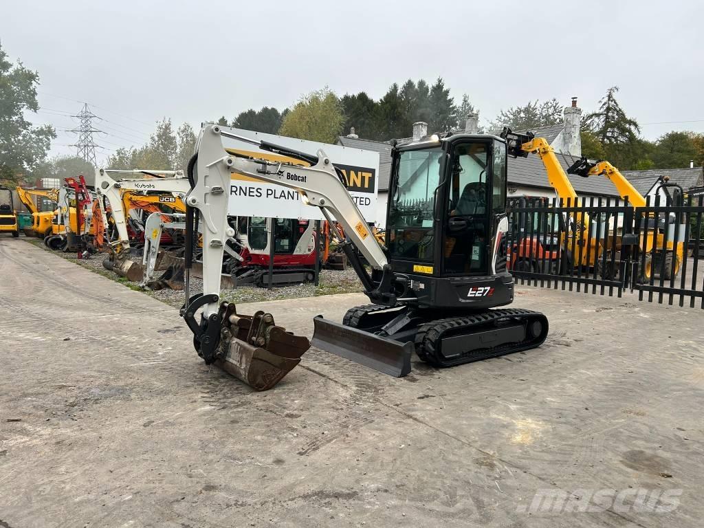 Bobcat E 27z 소형 굴삭기 7톤 미만