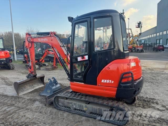 Kubota KX 61-3 소형 굴삭기 7톤 미만