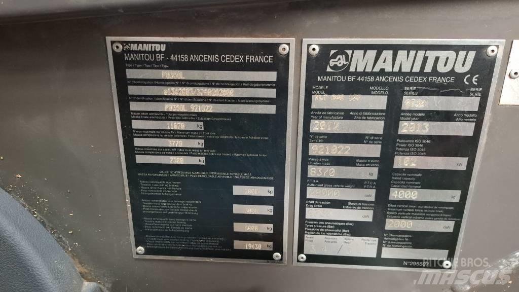 Manitou MLT 840-137 텔러 핸들러