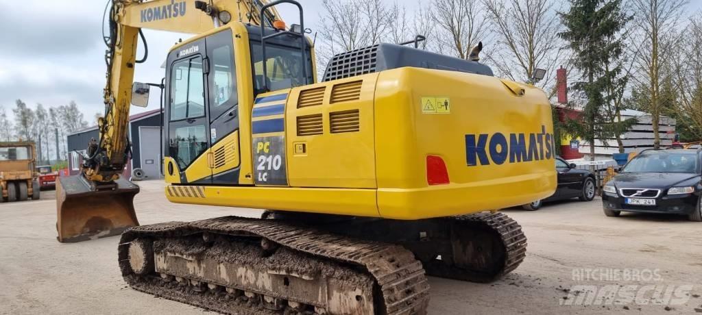 Komatsu PC 210 LC-10 대형 굴삭기 29톤 이상