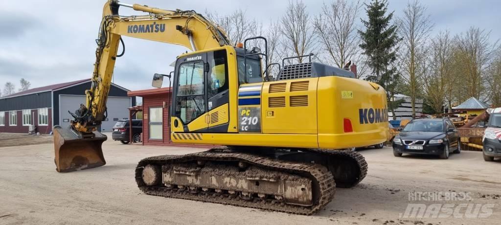 Komatsu PC 210 LC-10 대형 굴삭기 29톤 이상