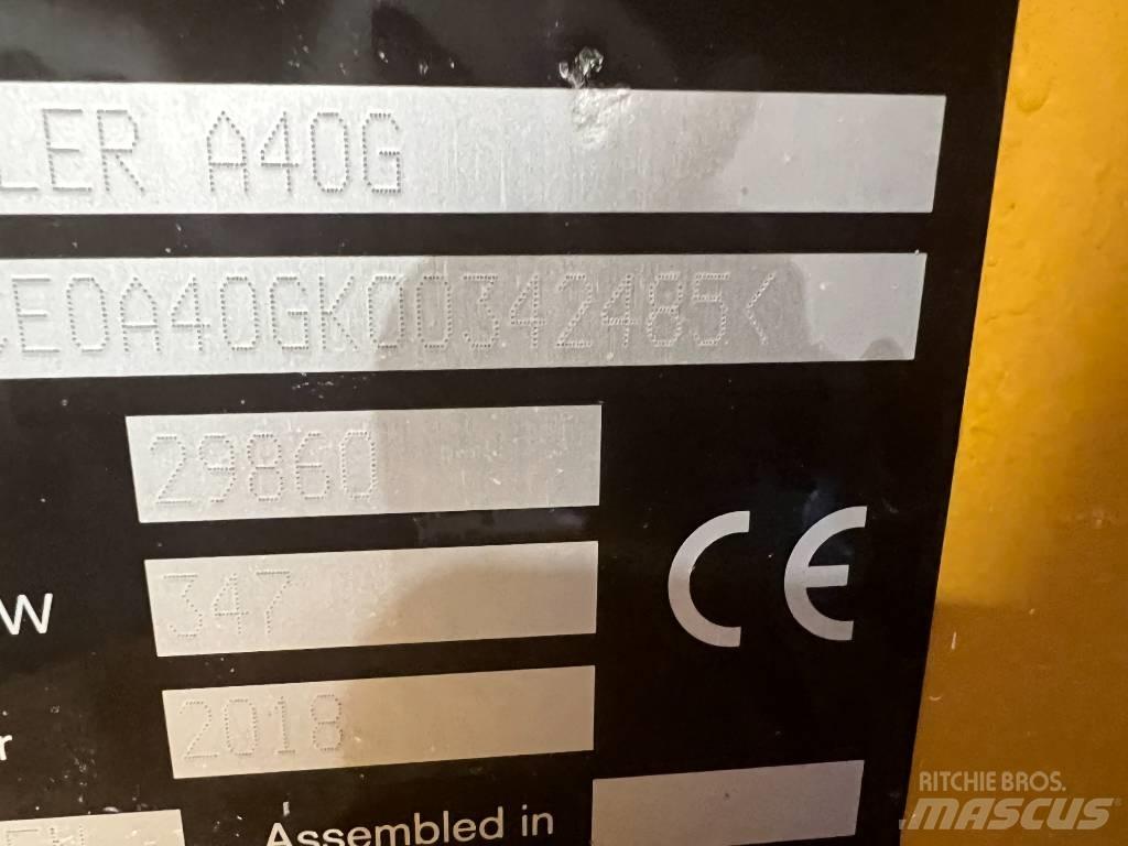 Volvo A 40 G 연결식 홀러