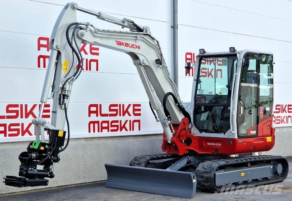 Takeuchi TB260 소형 굴삭기 7톤 미만
