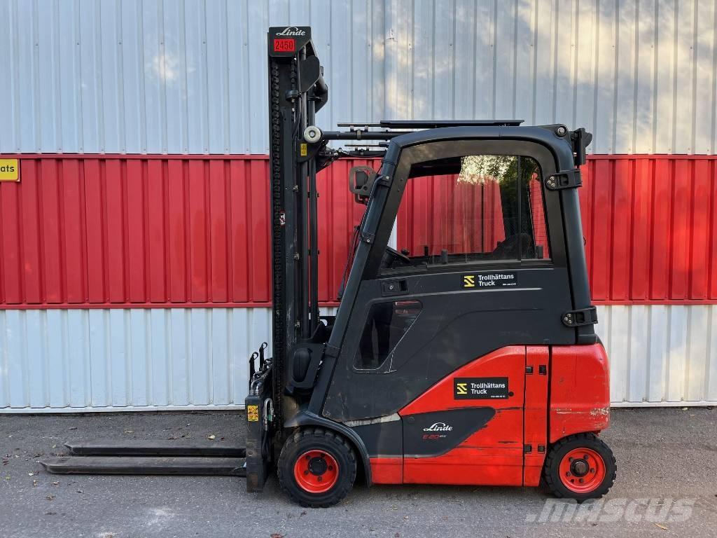 Linde E20PH-02 전동 지게차