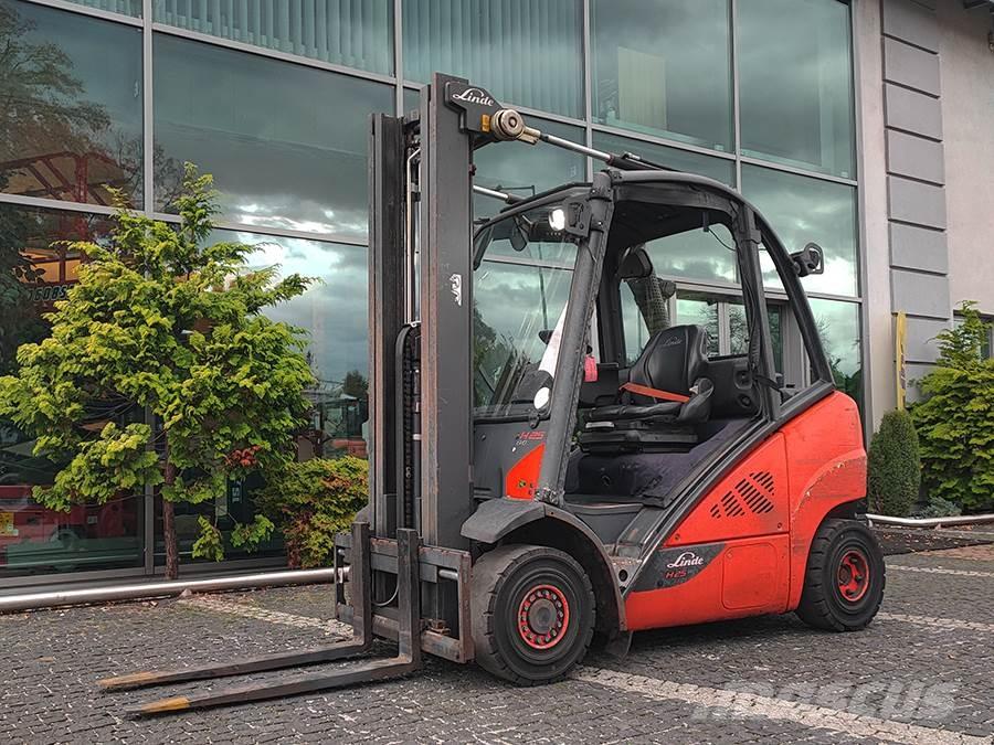 Linde H25D-02 디젤 지게차