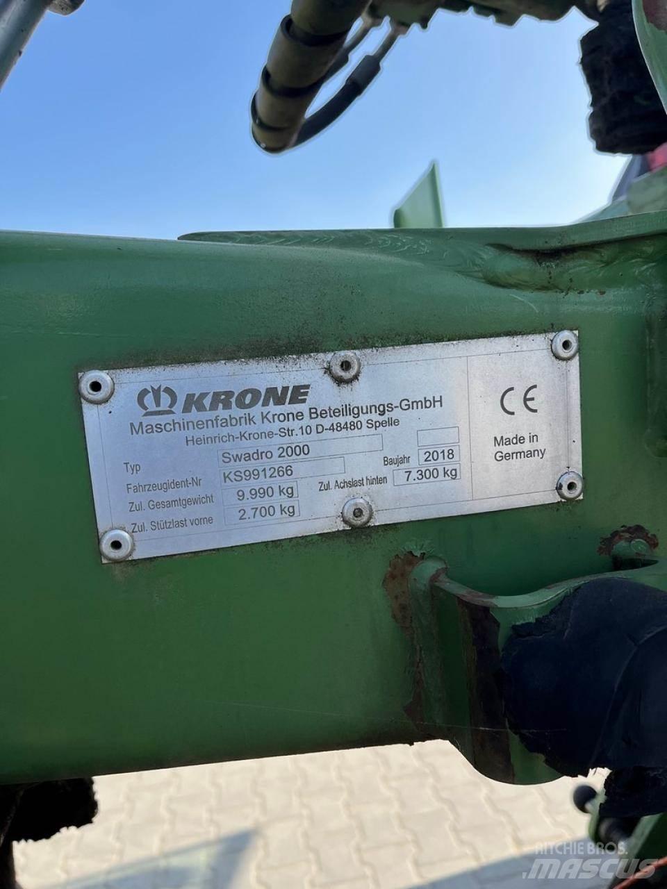 Krone Swadro 2000 윈드로어