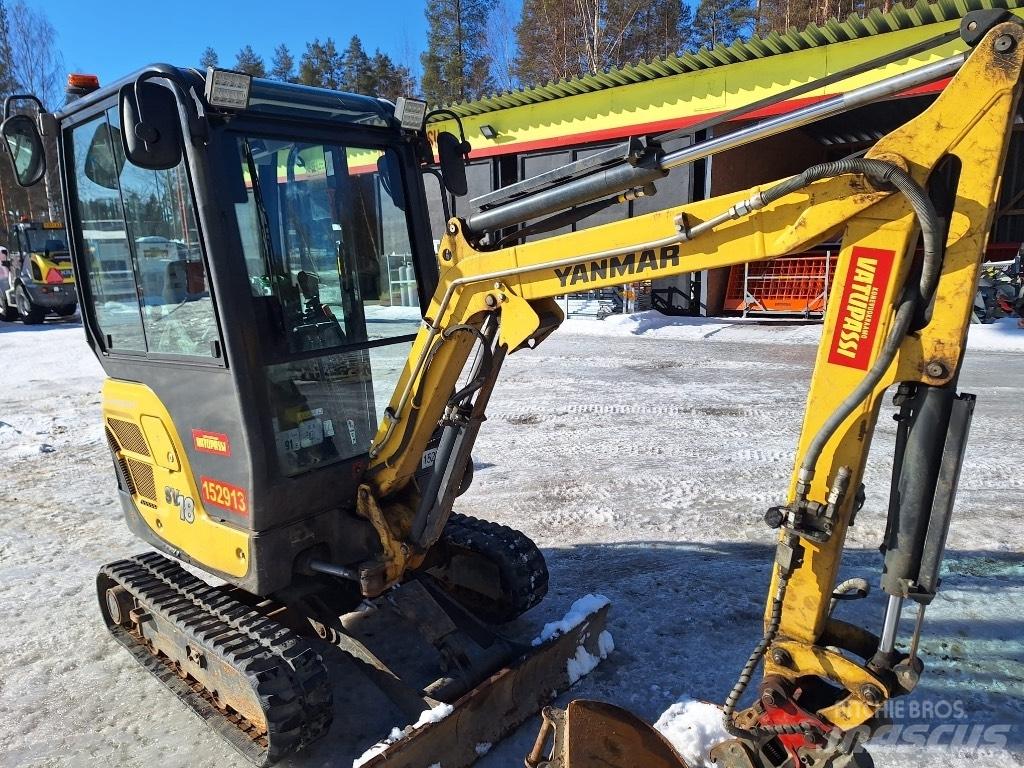 Yanmar SV 18 소형 굴삭기 7톤 미만
