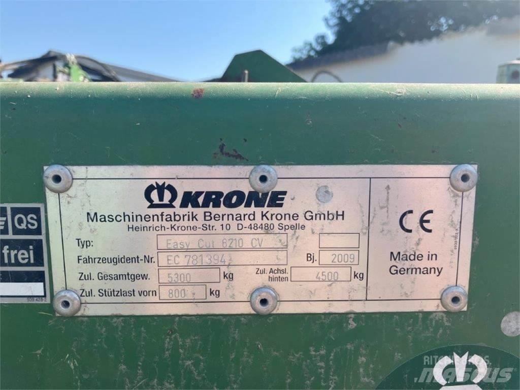 Krone EC 6210 Cv 제초기