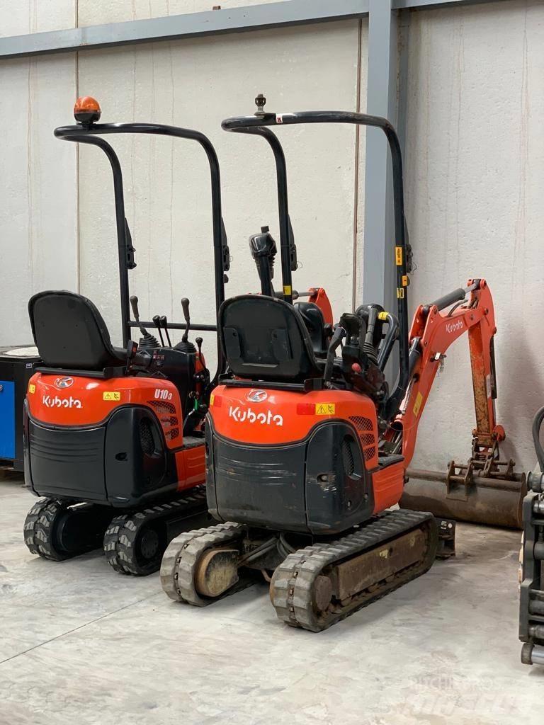 Kubota U 10 소형 굴삭기 7톤 미만