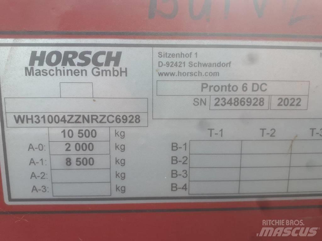Horsch Pronto 6 DC 드릴