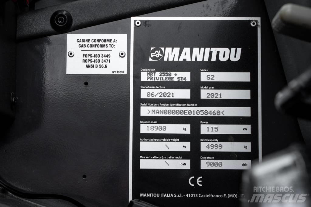 Manitou MRT 2550+ 텔러 핸들러