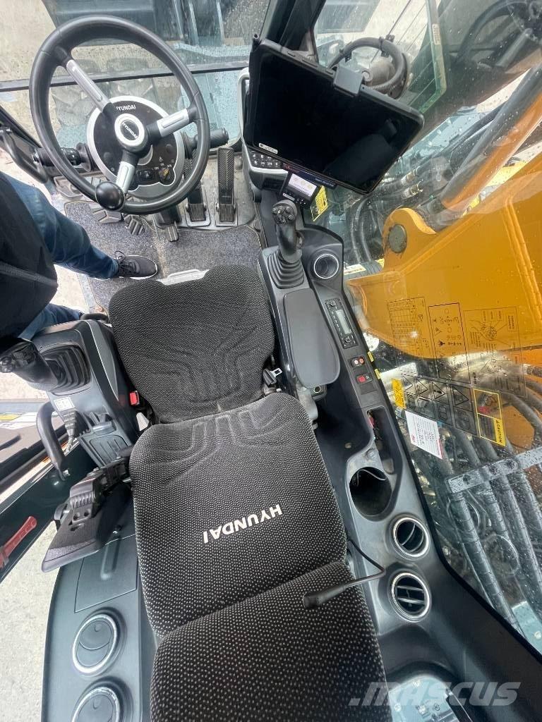 Hyundai HW160  휠 굴삭기