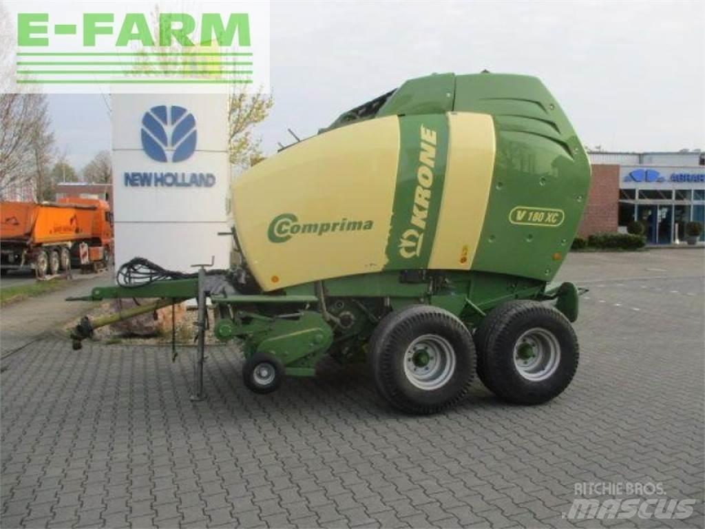 Krone v180 xc 각형 곤포기