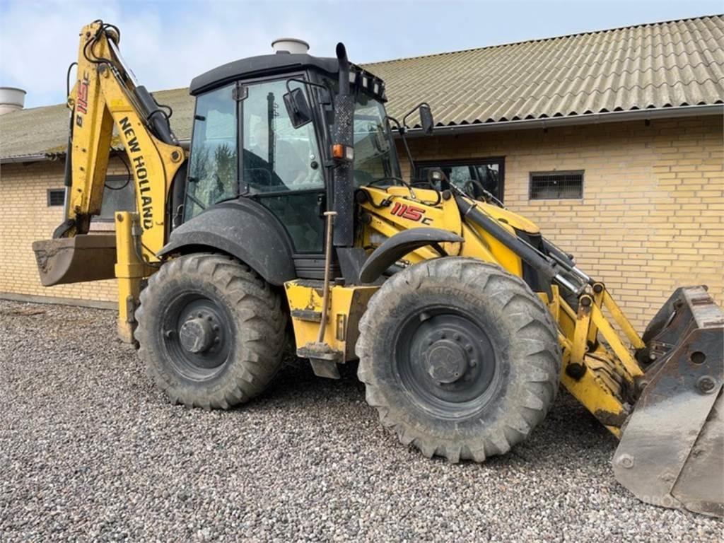 New Holland LB115 백호로더