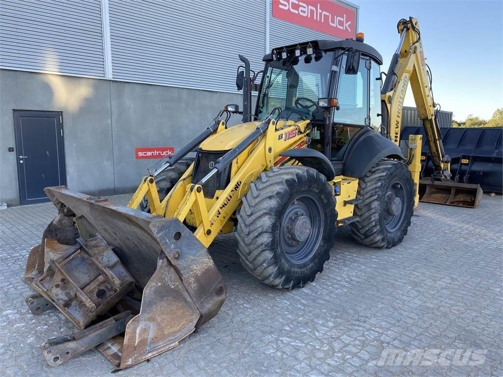 New Holland LB115 백호로더