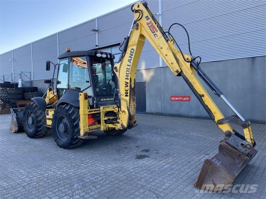 New Holland LB115 백호로더