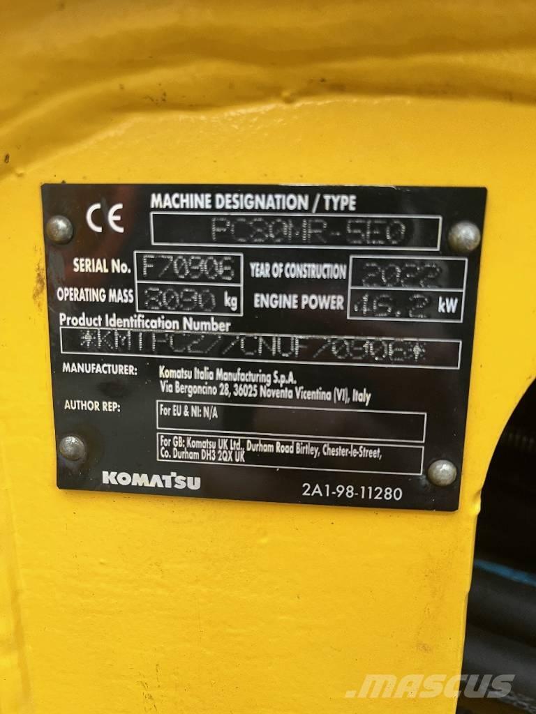 Komatsu PC80MR-5E0 중형굴삭기 7톤-28톤
