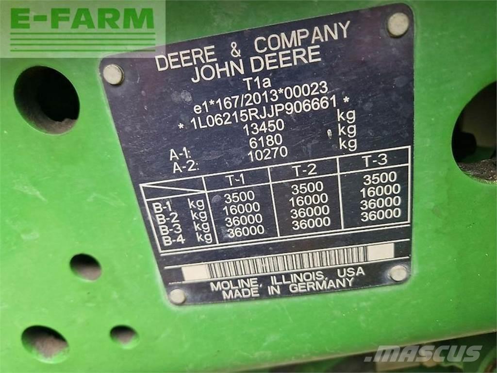 John Deere 6215r 트랙터