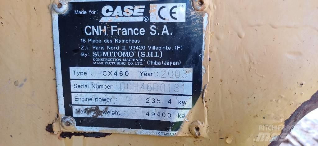 CASE CX 460 LC 대형 굴삭기 29톤 이상